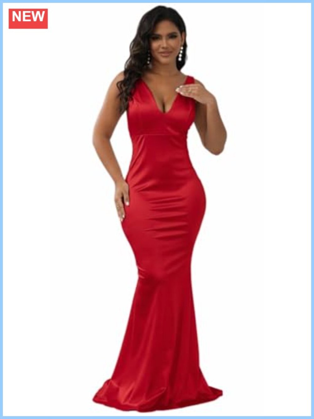 Sleeveless Ruched Bodycon Mermaid Maxi Dress One Shoulder Satin Belted Cocktail